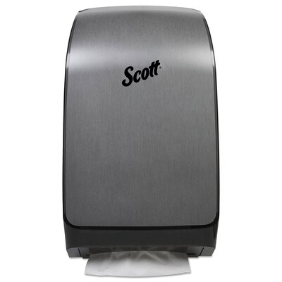 Scott MOD Scottfold Folded Towel Dispenser, Brushed Metallic (39640)
