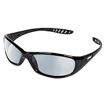 Jackson Safety® Glasses, V40 HellRaiser®, Indoor/Outdoor Lens, Black Frame