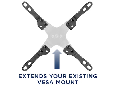 Mount-It! Mount Adapter Kit for TV Mount, Up To 66 lbs., Gray (MI-788)