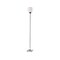 Adesso Fiona 71 Brushed Steel/White Marble Floor Lamp with Globe Shade (5179-22)