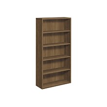 HON 10500 Series 5-Shelf 71H Bookcase, Pinnacle (HON105535PINC)