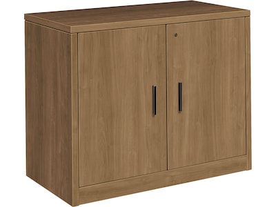 HON 10500 Series 29.5 Storage Cabinet with 2 Shelves, Pinnacle, Installed (HON105291PINC)