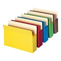 Smead Brights File Pockets, Letter Size, Assorted Colors, 5/Pack (73892)