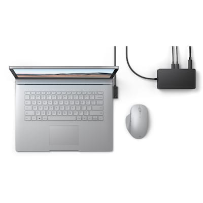 Microsoft Surface Dock 2 Dual Monitor Docking Station for Microsoft Surface Laptops, Black (SVS-00001)