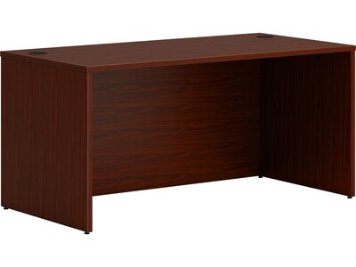 HON Mod 60 Table Desk, Traditional Mahogany (HLPLDS6030LTM1)