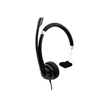 V7 Mono Headset, Over-the-Head, Black  (HA401)