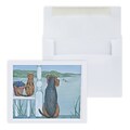 Custom Pets on Porch Welcome Cards, With Envelopes, 4-1/4 x 5-3/8, 25 Cards per Set