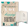 Custom Woodsy Birthday Cards, With Envelopes, 5-5/8 x 7-7/8, 25 Cards per Set