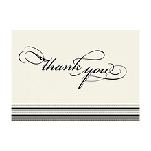 Custom Stately Thank You Cards, With Envelopes, 7 x 5, 25 Cards per Set