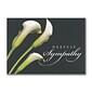 Custom The Beauty of Lilies Sympathy Cards, With Envelopes, 7-7/8" x 5-5/8", 25 Cards per Set