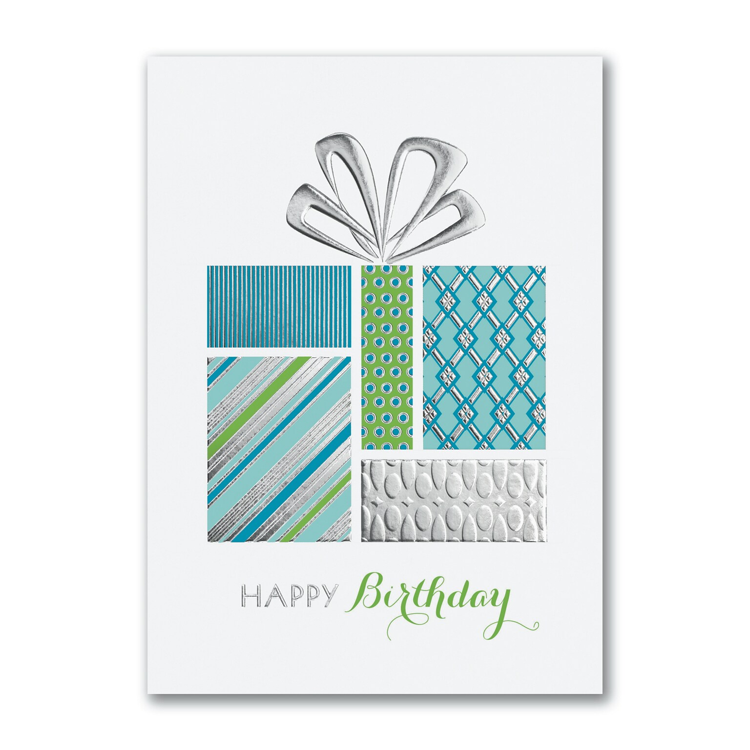 Custom Birthday Present Cards, With Envelopes, 5-5/8 x 7-7/8, 25 Cards per Set