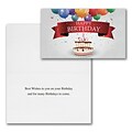 Assorted Economy Birthday Cards, With Envelopes, 8 x 4-11/16, 25 Cards per Set