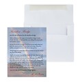 Custom Rainbow Bridge Sympathy Cards, With Envelopes, 5-3/8 x 4-1/4, 25 Cards per Set