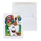 Custom Tooth Birthday Greeting Cards, With Envelopes, 4-1/4" x 5-3/8", 25 Cards per Set