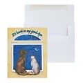 Custom Pets Hard Goodbye Sympathy Cards, With Envelopes, 4-1/4 x 5-3/8, 25 Cards per Set
