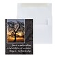 Custom Grieve Not Sympathy Cards, With Envelopes, 5-3/8" x 4-1/4", 25 Cards per Set