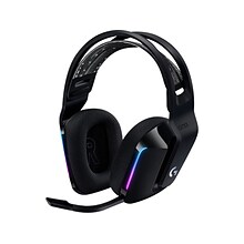 Logitech G Series G733 Wireless Over-the-Ear Gaming Headset, Black (981-000863)