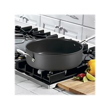 Cuisinart Chefs Classic Assorted Materials 5.5 Qt. Sauté Pan with Helper Handle and Cover, Black (6