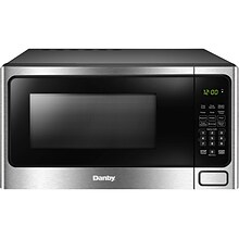 Danby Designer 1.1 Cubic Feet Countertop Microwave (DDMW1125BBS)