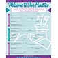 Medical Arts Press® Dental Registration and History Form; Purple and Teal Design