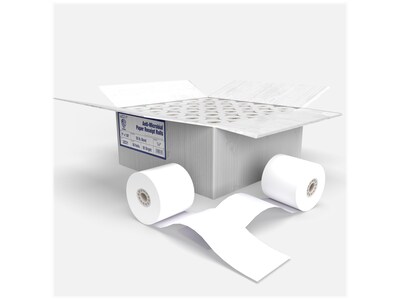 Alliance Armor Receipt Paper Roll, 3 x 130, 50 Rolls/Carton (3031)