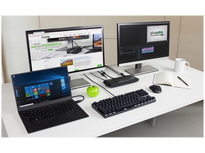 Plugable UD-3900H Docking Station for Windows Laptops (UD-3900H)