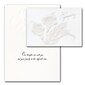 Assorted Sympathy Cards, With Envelopes, Various Card Sizes, 25 Cards per Set