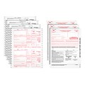 TOPS 2020 1099-MISC  Tax Forms, White, 4-Part Continuous Feed Sets with 1096 Forms, 100/Pack (9912862100)