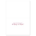 JAM PAPER Christmas Cards & Matching Envelopes Set, 7 6/7 x 5 5/8, Merry Pines, 16/Pack (526940200