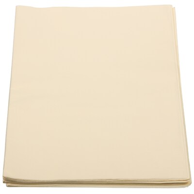 JAM Paper Tissue Paper, Ivory, 480 Sheets/Pack (1155678)