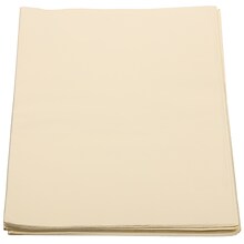 JAM PAPER Tissue Paper, Ivory, 480 Sheets/Ream