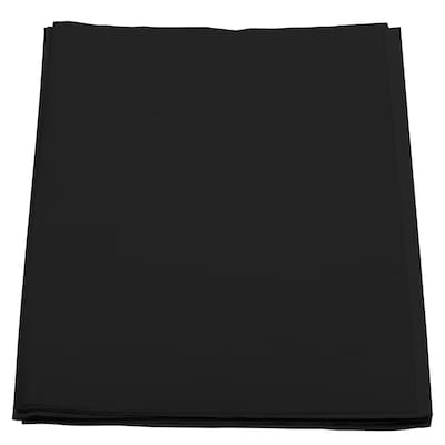JAM Paper Tissue Paper, Black, 480 Sheets/Pack (1152378)