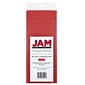 JAM PAPER Tissue Paper, Red, 20 Sheets/pack (1152356A)