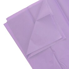JAM PAPER Tissue Paper, Lilac Purple, 20 Sheets/pack (211515213A)
