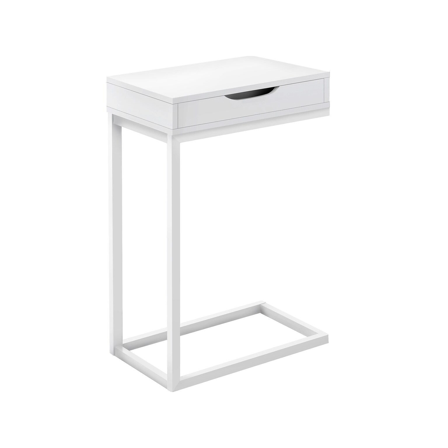 Monarch Specialties Inc. 16 x 10.25 Accent Table, White (I 3601)
