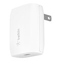 Belkin BOOST?CHARGE 18W USB-C PD Wall Charger + USB-C to Lightning Cable, White