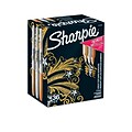 Sharpie Permanent Markers, Fine Tip, Assorted Metallic, 36/Pack (2003900)