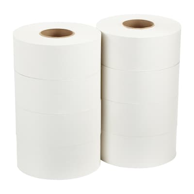 Pacific Blue Select Jumbo Jr. Toilet Paper, 2-Ply, White, 1000 ft./Roll, 8 Rolls/Carton (13728)