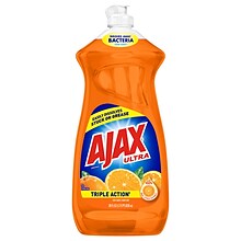 Ajax Triple Action Liquid Dish Soap, Fruity, 28 oz. (144678)