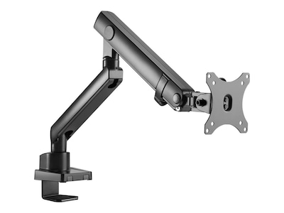 SIIG Aluminum Mechanical Spring Slim Monitor Arm - Single, Up to 32, Black (CE-MT2T12-S1)