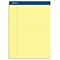 Ampad Notepads, 8.5 x 11.75, Wide Ruled, Canary, 50 Sheets/Pad, 12 Pads/Pack (TOP20-220)