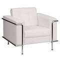Flash Furniture HERCULES Lesley Contemporary Leather Chairs With Encasing Frame