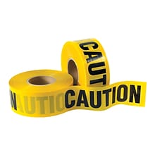 Barricade Tape - Caution, 3 x 1,000
