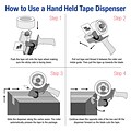 Tape Logic™ 3 Work Horse Carton Sealing Tape Dispenser (TDWH3)