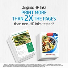 HP 962XL Black High Yield Ink Cartridges, 2/Pack