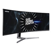 Samsung LC49RG90SSNXZA 49 LED Monitor, Dark Gray/Blue