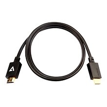 V7 V7HDMIPRO-1M-BLK 3.3 HDMI Audio/Video Cable, Black