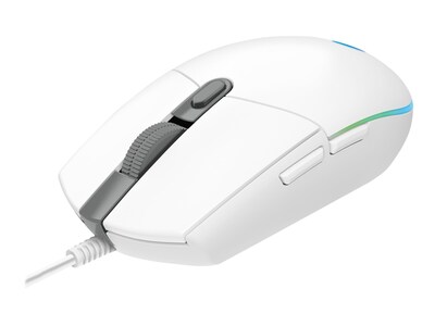 Logitech Optical Gaming Mouse, White (910-005791)
