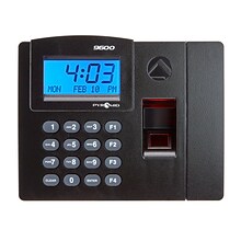 Pyramid TimeTrax Elite Fingerprint Time Clock System, Silver/Black (TTELITEEK)