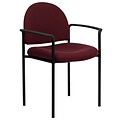 Flash Furniture Fabric Stackable Steel Side Chairs W/Arms (BT5161BY)